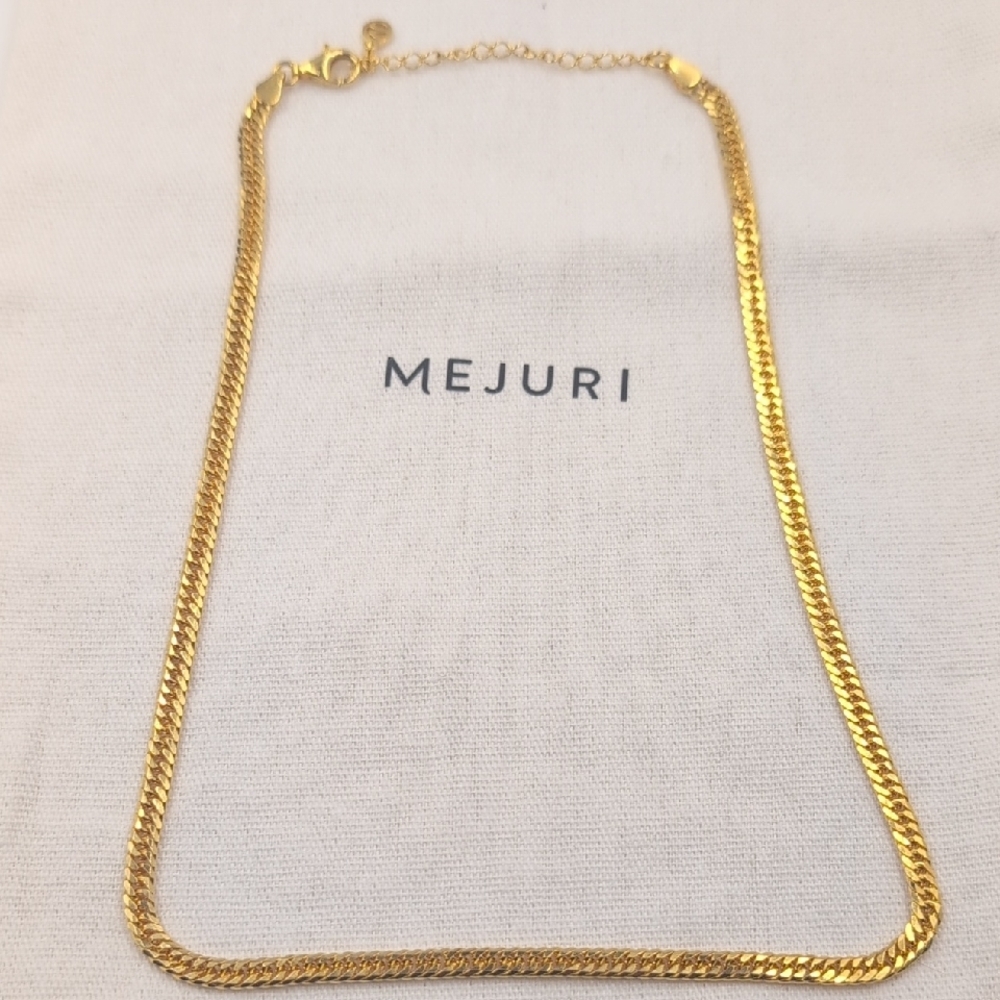 Mejuri Elegant Gold Plated Necklace